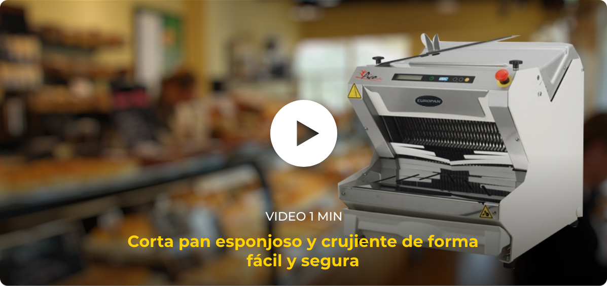 Rebanadora de pan PICOMATIC - video thumbnail