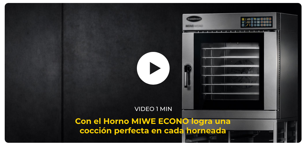 Horno eléctrico MIWE ECONO - video thumbnail